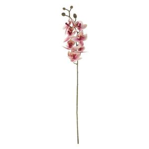 Floare artificială Orhidee roz deschis , 10 x 10 x63 cm imagine