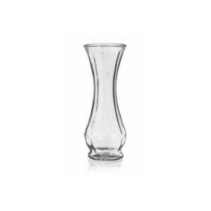 Vază sticlă Banquet Lisetta, transparentă, 23 cm imagine