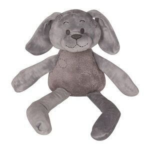 Câine de pluș Tip 35 cm, gri imagine