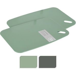 Set placă de tăiat EH 2 buc, gri + verde imagine