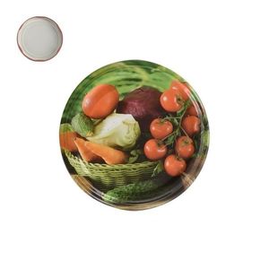 Set de capace cu filet Orion Legume, 7cm, 10 buc., 7 cm imagine