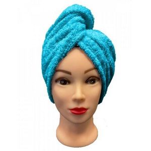 Turban frotir de păr cu uscare rapidă, turcoaz, turcoaz imagine