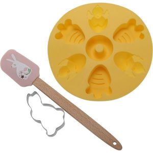 Set de copt La Cucina Paște 3 buc , galben, galben imagine