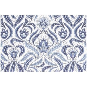 Suport farfurii Iva Ornament albastru, 30 x 45 cm imagine