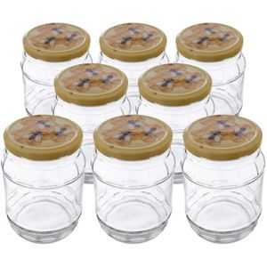 Set de borcane cu capace Orion Butoi 0, 72 l, 8buc imagine