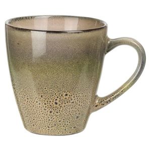 Cană mare din gresie ceramică Dario, 320 ml, bej imagine