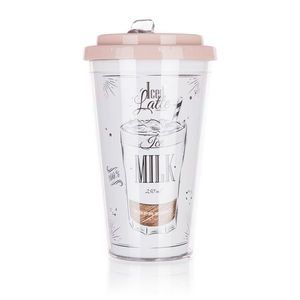 Cană de călătorie cu perete dublu Banquet COFFEE0, 5 l , Iced latte imagine