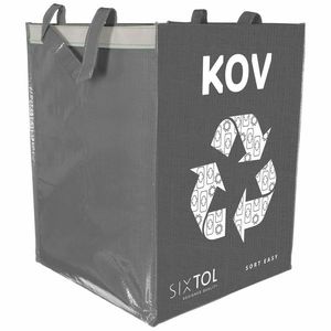 Sac Sixtol pentru deșeuri sortate SORT EASY METAL, 36 l imagine