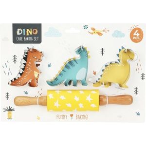 Set de copt pentru copii La Cucina Dino, 4 bucăți imagine