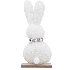Altom Boucle iepure alb, 17 x 3 x 19 cm imagine