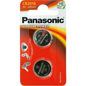Set baterii Panasonic CR-2016/2BP, 2 buc imagine