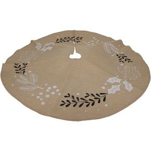Husă textilă pentru suportul pomului de CrăciunJute Branches, diametru 90 cm imagine