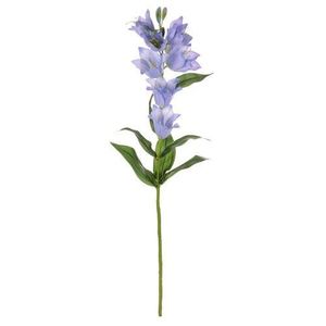Floare artificială Bellflower albastru, 15 x 10 x71 cm imagine