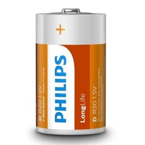 Baterie Philips D 1, 5 V LongLife imagine