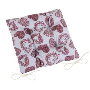 Pernă de scaun Bellatex DITA matlasată Dantelăinimă , 40 x 40 cm imagine