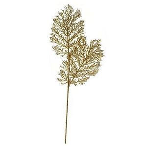 Decorațiune Frunze cu sclipici, în. 90 cm imagine