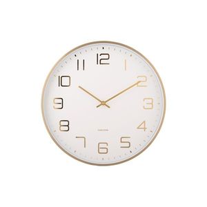 Karlsson 5973WH ceas de perete design alb, diametru 40 cm imagine