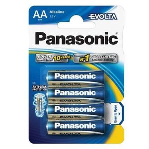 Set baterii Panasonic LR6EGE/4BP EVOLTA, 4 buc imagine