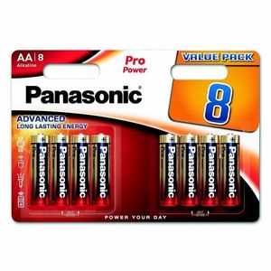 Set de baterii AA Panasonic LR6PPG/8BW Pro PowerGold imagine