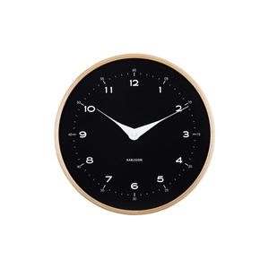 Karlsson 5995BK ceas de perete design negru, dia.30 cm imagine