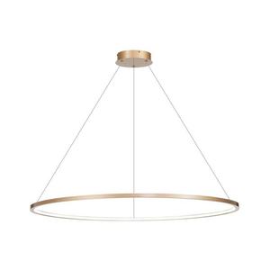 Lustră LED pe cablu pentru baie SATURNO LED/65W/230V IP44 aurie imagine