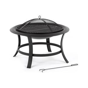 Vatră portabilă rotundă cu grătar Fieldmann d. 74 cm imagine