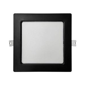 Corp de iluminat LED încastrat SQUARE LED/12W/230V 4000K 17x17 cm negru imagine