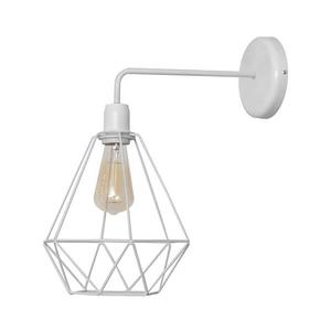 Aplica perete KARO 1xE27/15W/230V alb imagine