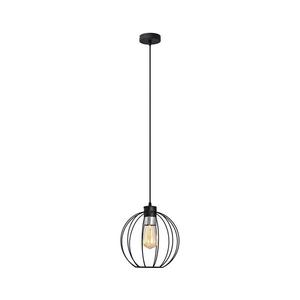 Lustră pe cablu STARLIGHT 1xE27/15W/230V neagră/argintie imagine