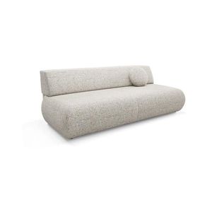 Canapea extensibilă cu două locuri cu spațiu de depozitare PRATO bej imagine