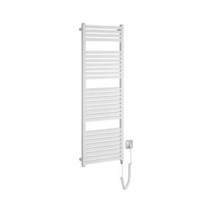 Radiator portprosop electric pentru baie Aqualine TONDI-E 500W/230V 133 cm alb imagine