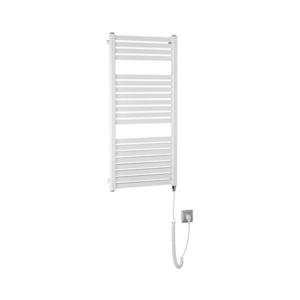 Radiator portprosop electric pentru baie Aqualine TONDI-E 300W/230V 97 cm alb imagine