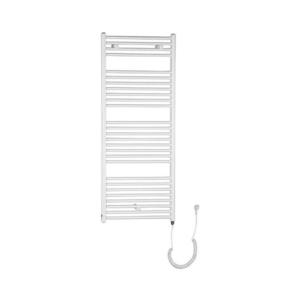 Radiator portprosop electric pentru baie Aqualine DIRECT-E 600W/230V 132 cm alb imagine