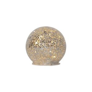Decorațiune LED de Crăciun Eglo 411345 STAR FALL 10xLED/2xAA argintiu imagine
