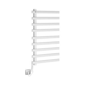 Radiator electric portpropsop Sapho ELCOR 128W/230V 92 cm negru mat stâng imagine