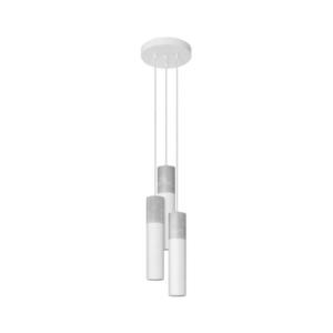 Lustră pe cablu BORGIO 3xGU10/40W/230V albă beton/metal SL.1080 imagine
