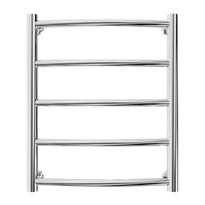 Radiator portprosop CLASSIC 88W/230V 50x43 cm oțel inoxidabil/crom lucios imagine