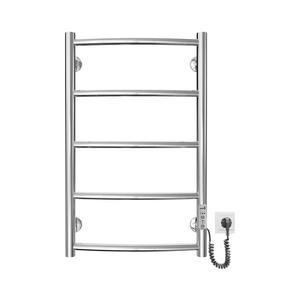 Radiator portprosop CLASSIC 60W/230V 66x43 cm oțel inoxidabil/crom lucios drept imagine