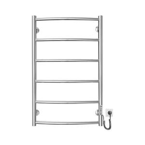 Radiator portprosop CLASSIC 100W/230V 81x53cm oțel inoxidabil/crom lucios drept imagine