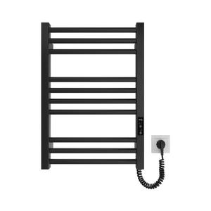 Radiator portprosop HF DERBY 100W/230V 57x43 cm negru imagine