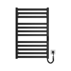 Radiator portprosop HF OXFORD 170W/230V 77x53 cm negru imagine