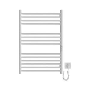 Radiator portprosop HF GREENWICH 170W/230V 77x53 cm alb rotund imagine