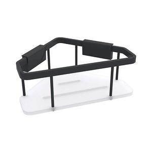 Raft de perete de duș NIMCO Ki-14003-B-90 KIBO negru mat/alb imagine