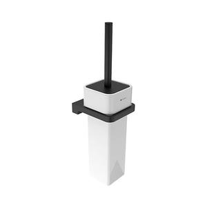 Perie de toaletă de perete NIMCO MAC 29094K-90 MAYA alb/negru mat imagine