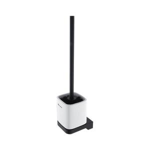 Perie de toaletă de perete NIMCO MAC 29094KN-90 MAYA alb/negru mat imagine