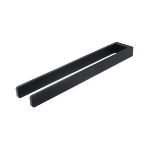 Suport de perete pentru prosoape NIMCO MAC 29098-90 MAYA 37 cm negru mat imagine