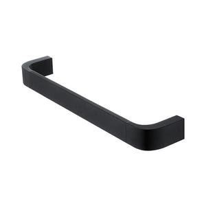 Suport de perete pentru prosoape NIMCO NKC 30035-90 NIKAU 39 cm negru mat imagine