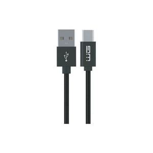 Cablu USB cu conector extins Winner Group USB-C/USB-A 1m negru imagine