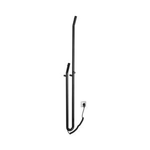 Uscător electric de prosoape cu temporizator Sapho DUOPASSO 45W/230V 170 cm negru mat imagine