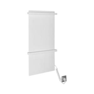 Radiator portprosop electric Sapho ELMIS 120W/230V 80 cm alb mat dreapta imagine